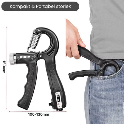 Justerbar handgreppstränare 10-60 kg