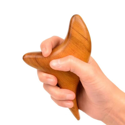 Fotmassage träverktyg