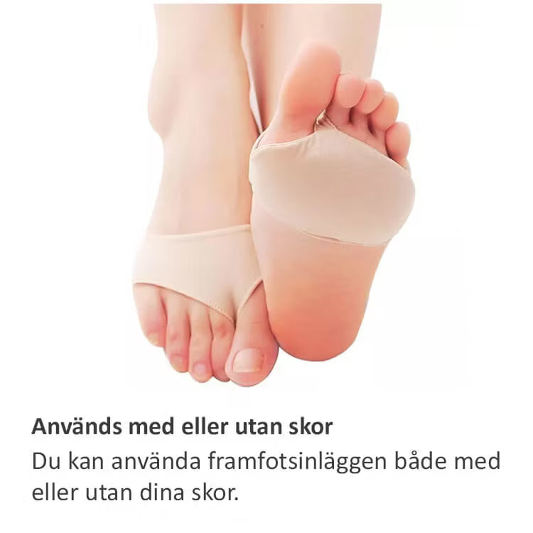 Mjukt framfotsinlägg