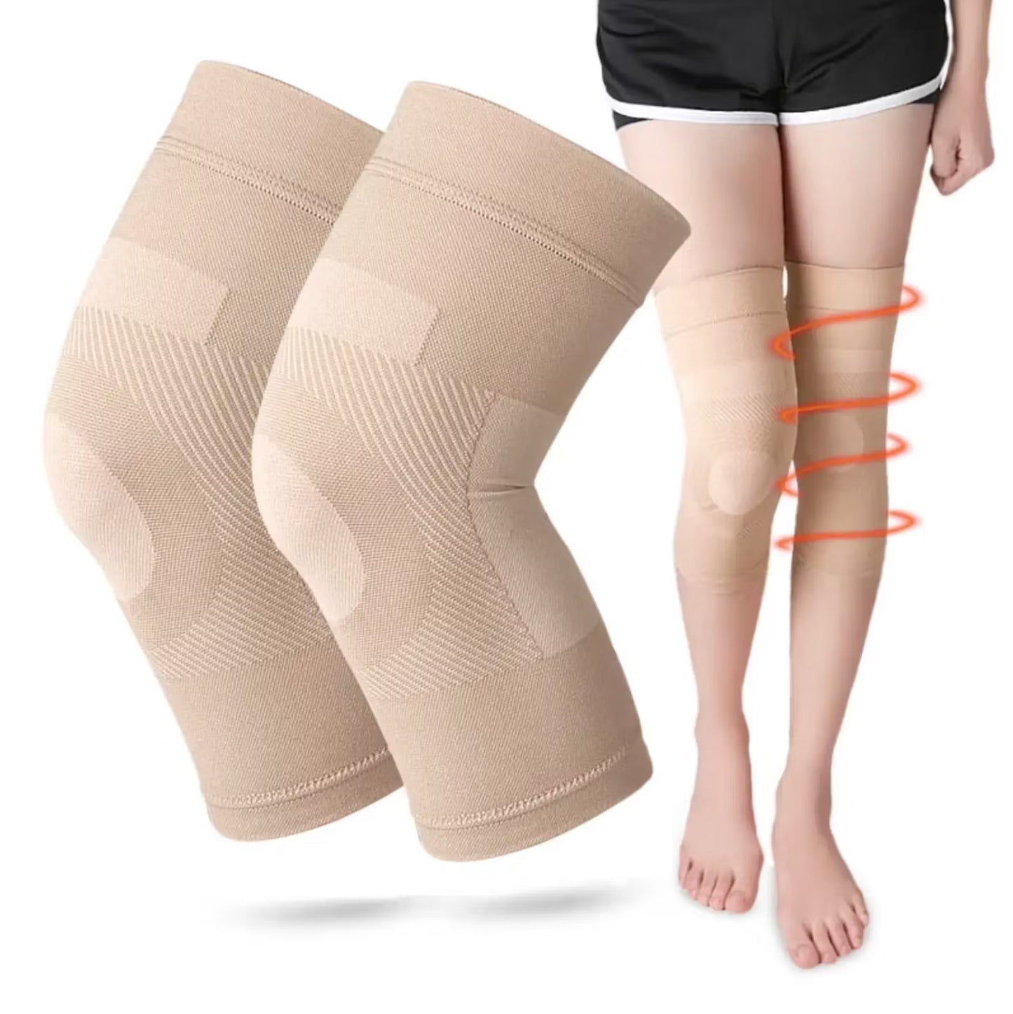 Knästöd med elastisk komfort (1 par)