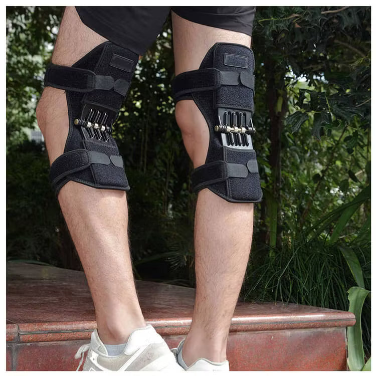 Fjäderassisterade knäskydd (2st)