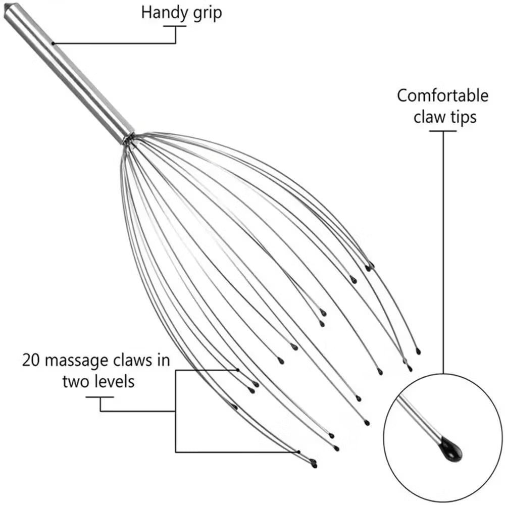 Massageverktyg för huvudmassage