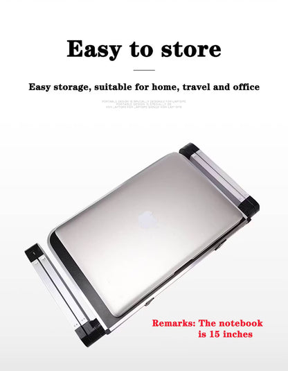 Justerbart laptopställ