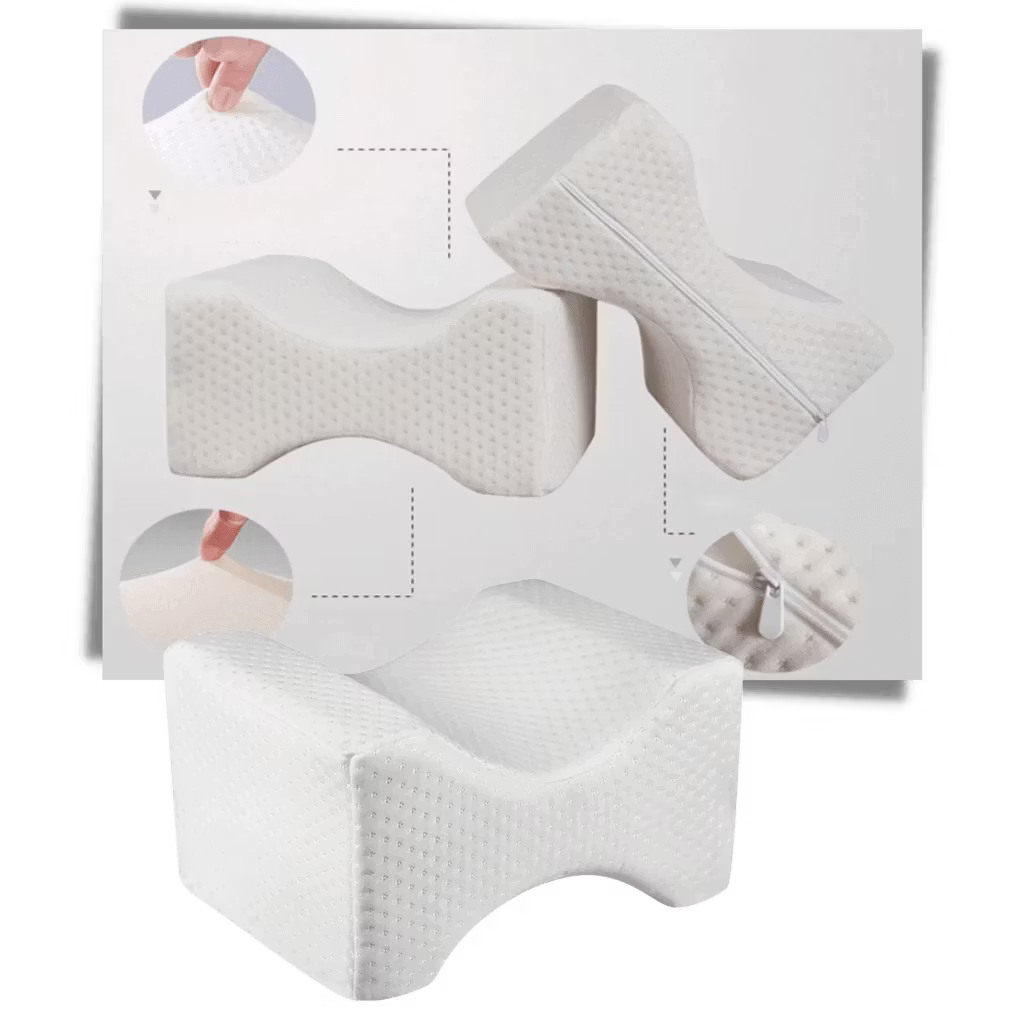 Knä- och benkudde av memory foam