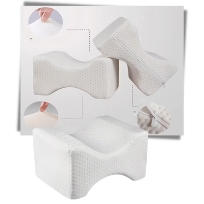 Knä- och benkudde av memory foam