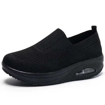 Bekväma ortopediska slip-on skor