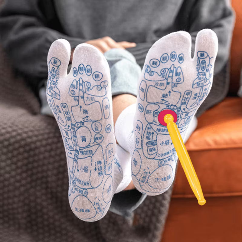 Akupressur strumpor - Lindra trötta fötter