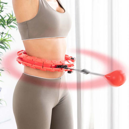 Justerbar smart fitness hoop
