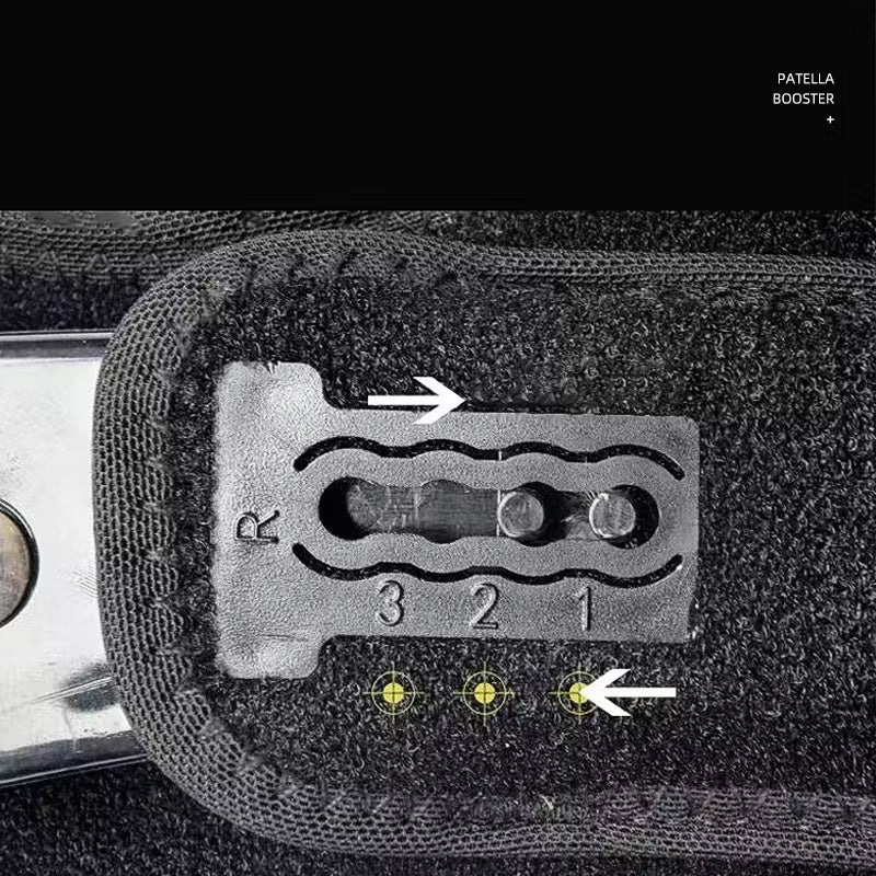 Knäskydd med patellastöd - Förstärker knästöd och lindrar smärta vid sport och rehabilitering