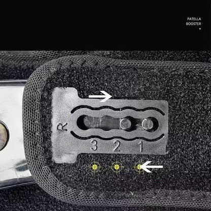 Knäskydd med patellastöd - Förstärker knästöd och lindrar smärta vid sport och rehabilitering