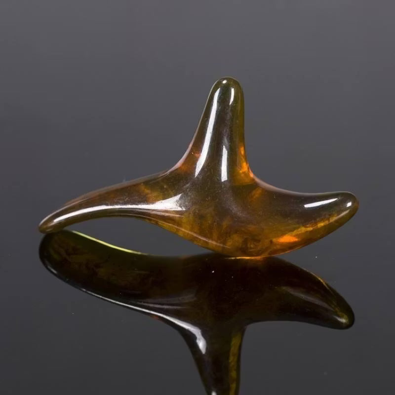 Shiatsu Gua Sha Massage Sten - Lindrar fotvärk och stimulerar blodcirkulationen