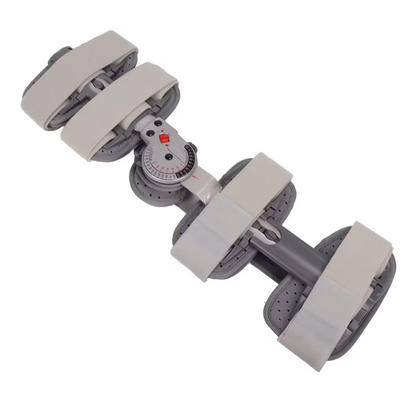 Ortopediskt Knästöd med Gångjärn – För Rehabilitering & Stabilisering efter Skada