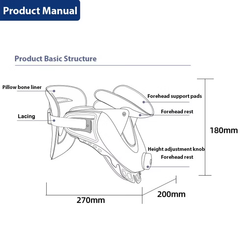 Rehab Nackkrage – Uppblåsbar Traktion för Spänningar & Nacksmärta