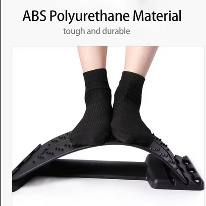 Ryggsträckare mot Ryggsmärta – Justerbart Stöd för Övre & Nedre Rygg