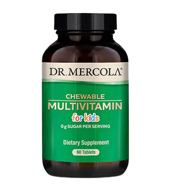Dr. Mercola Tuggbar Multivitamin för Barn 60 tabletter